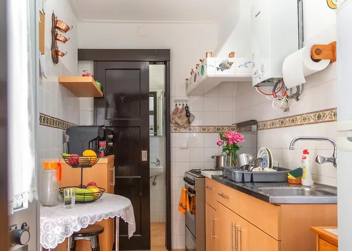 アパート Casas Da Bela - Bairro Tipico Na ナザレ